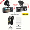 Triple Lens WiFi Dashcam Car Camera With Night Vision And HD Recording 7