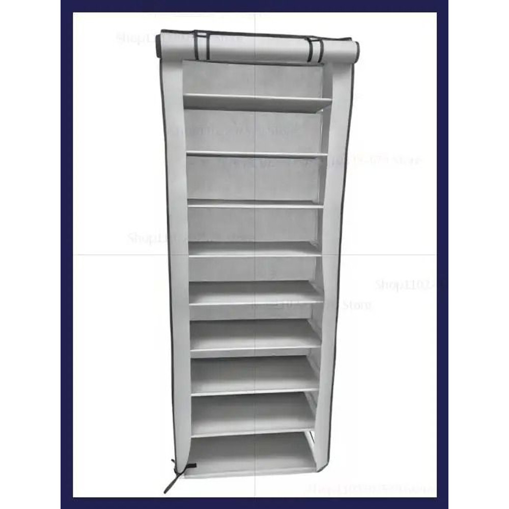 Multi Layer Dustproof Shoe Cabinet Organizer Easy Install Shoe Rack For Entryway Dormitory And Rent 9