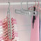 3pcs Plastic 9 Hole Foldable Space Saving Hangers For Closet And Wardrobe 5