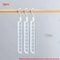 3pcs Plastic 9 Hole Foldable Space Saving Hangers For Closet And Wardrobe 8