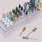 Transparent Nail Drill Bits Storage Box With 48 Holes Manicure Display Stand Organizer 3