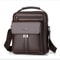 Men Crossbody Shoulder Bag Waterproof PU Leather Messenger Tote With Large Capacity 9