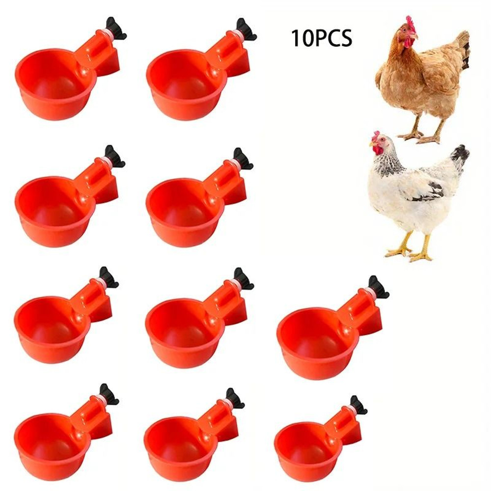 Automatic Chicken Drinking Bowl Water Dispenser For Poultry Ducks Quails And Pigeons 0