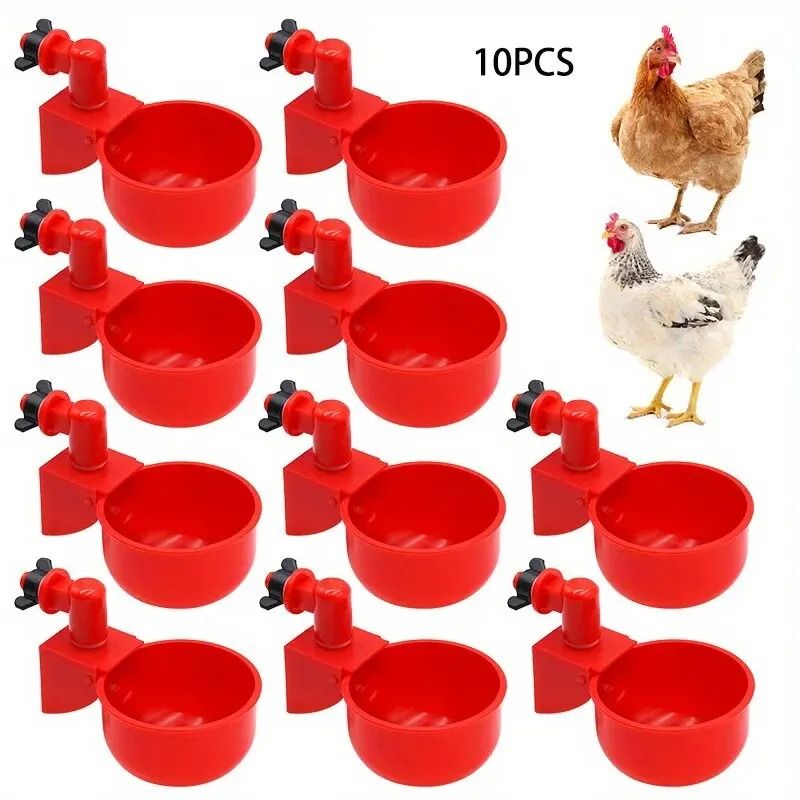Automatic Chicken Drinking Bowl Water Dispenser For Poultry Ducks Quails And Pigeons 7