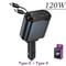 4 In 1 Retractable Car Charger Fast Charging USB PD Type C QC Adapter 8