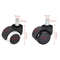 5 Pcs Universal Office Chair Wheels 2 Inch Heavy Duty Swivel Casters With Rubber Brake 6
