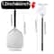 Aluminum Pizza Peel Bread Paddle With Wooden Handle 27