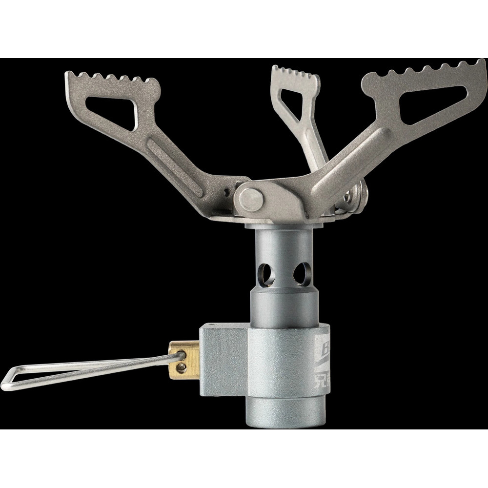 Titanium Mini Camping Gas Burner Pocket Stove Lightweight Portable Outdoor Cooking Furnace 3