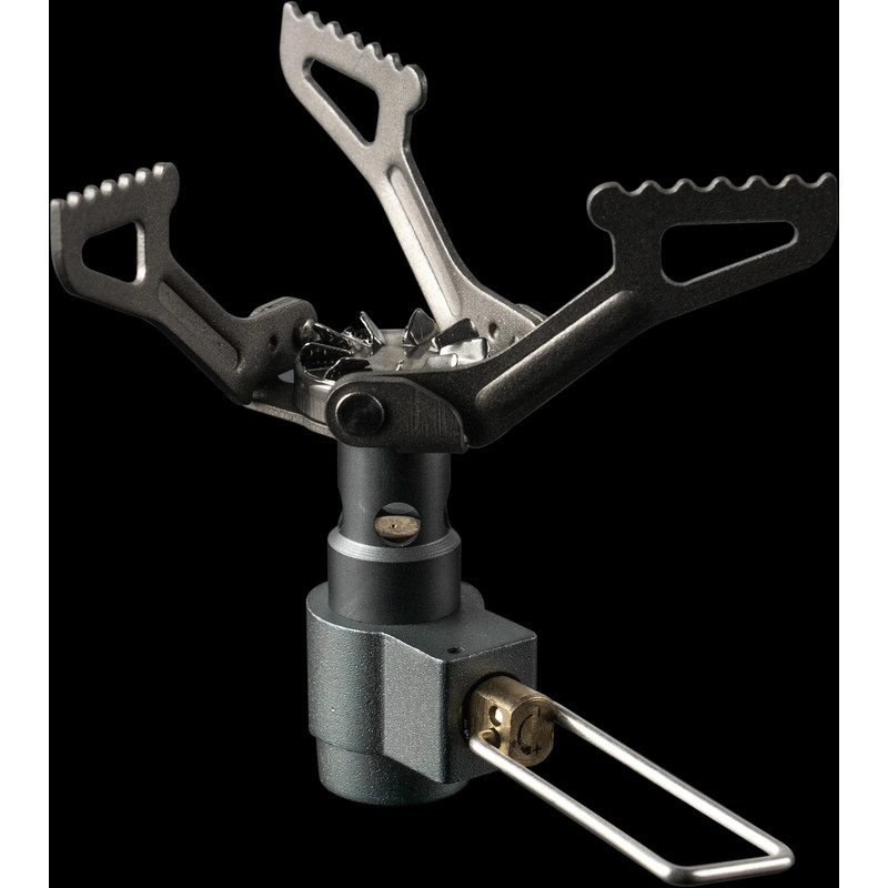 Titanium Mini Camping Gas Burner Pocket Stove Lightweight Portable Outdoor Cooking Furnace 4