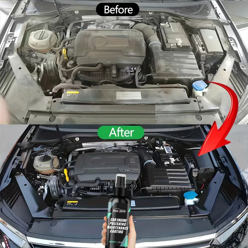 Car Engine Bay Cleaner And Restorer For Powerful Decontamination And Shine 1