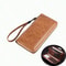 Mens Long Zipper Wallet With RFID Blocking And PU Leather Design 9