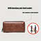 Mens Long Zipper Wallet With RFID Blocking And PU Leather Design 5