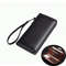 Mens Long Zipper Wallet With RFID Blocking And PU Leather Design 7