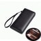 Mens Long Zipper Wallet With RFID Blocking And PU Leather Design 7