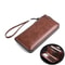 Mens Long Zipper Wallet With RFID Blocking And PU Leather Design 8