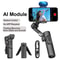 3Axis Smartphone Gimbal Stabilizer With Fill Light And AI Face Tracking 9
