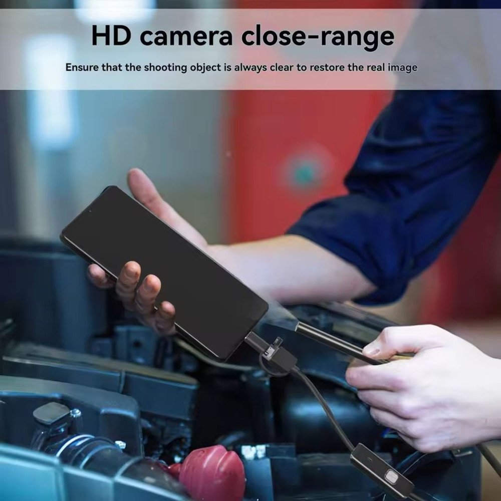 Type C Android Endoscope Camera Waterproof Mini Inspection Borescope 2