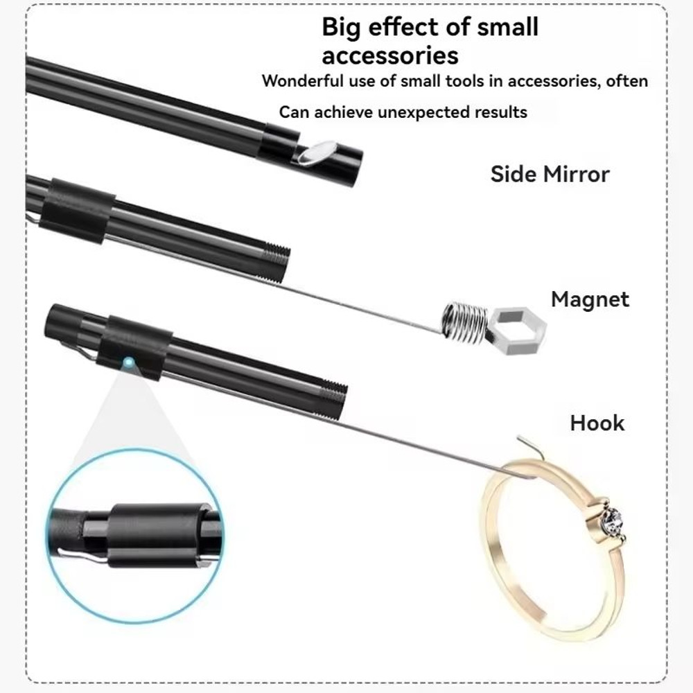 Type C Android Endoscope Camera Waterproof Mini Inspection Borescope 5