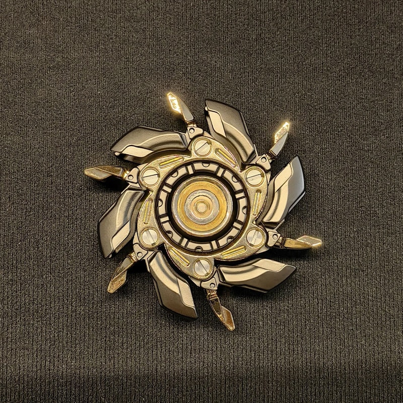 EDC Magnetic Fidget Spinner Armor Spinner Stress Relief Toy 3