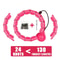 Weighted Fitness Circle Hoop For Adults Smart Adjustable Exercise Hoop With Detachable Knots 7