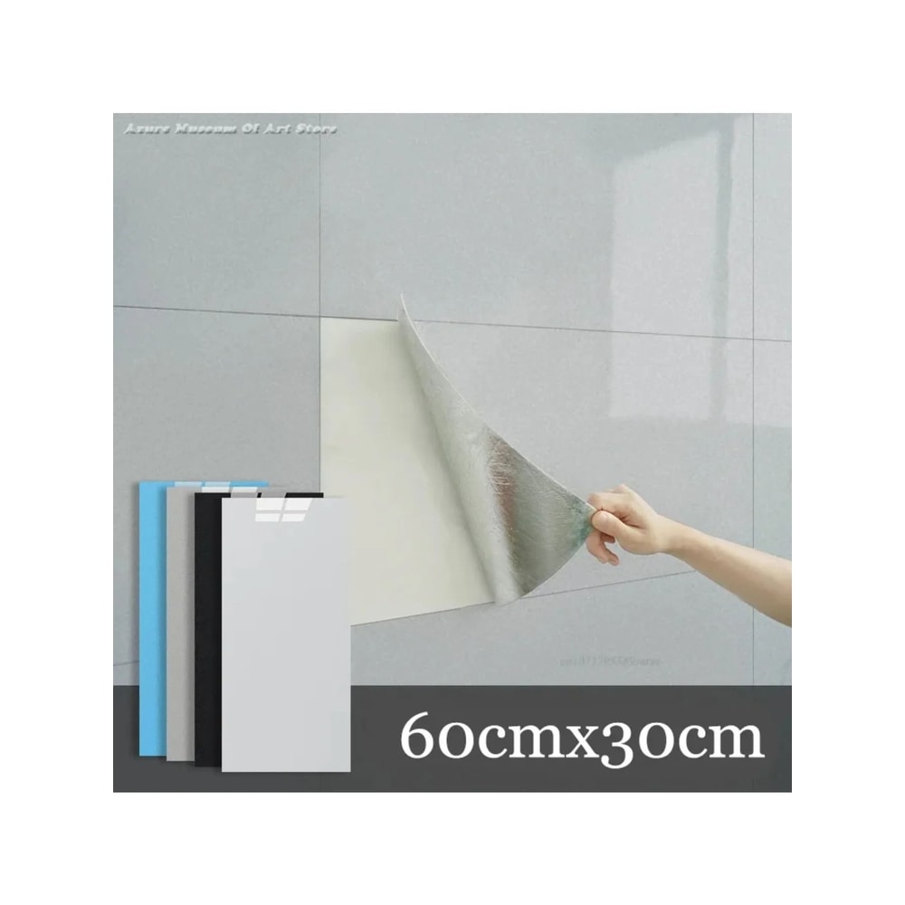 Self Adhesive Marble Tile Stickers 10pcs Waterproof Peel And Stick Wall And Floor Tiles For Kitchen 5
