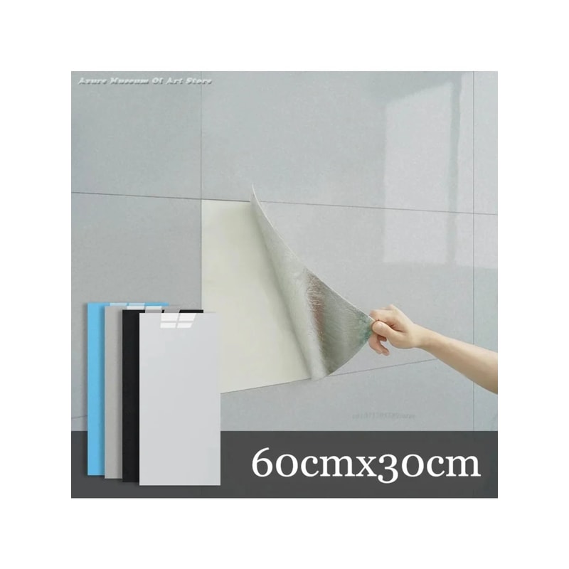 Self Adhesive Marble Tile Stickers 10pcs Waterproof Peel And Stick Wall And Floor Tiles For Kitchen 5