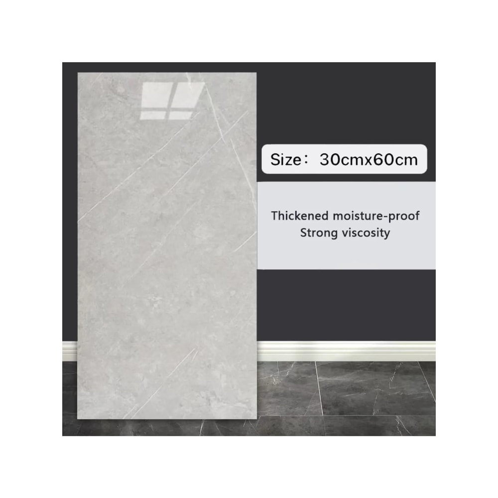 Self Adhesive Marble Tile Stickers 10pcs Waterproof Peel And Stick Wall And Floor Tiles For Kitchen 12