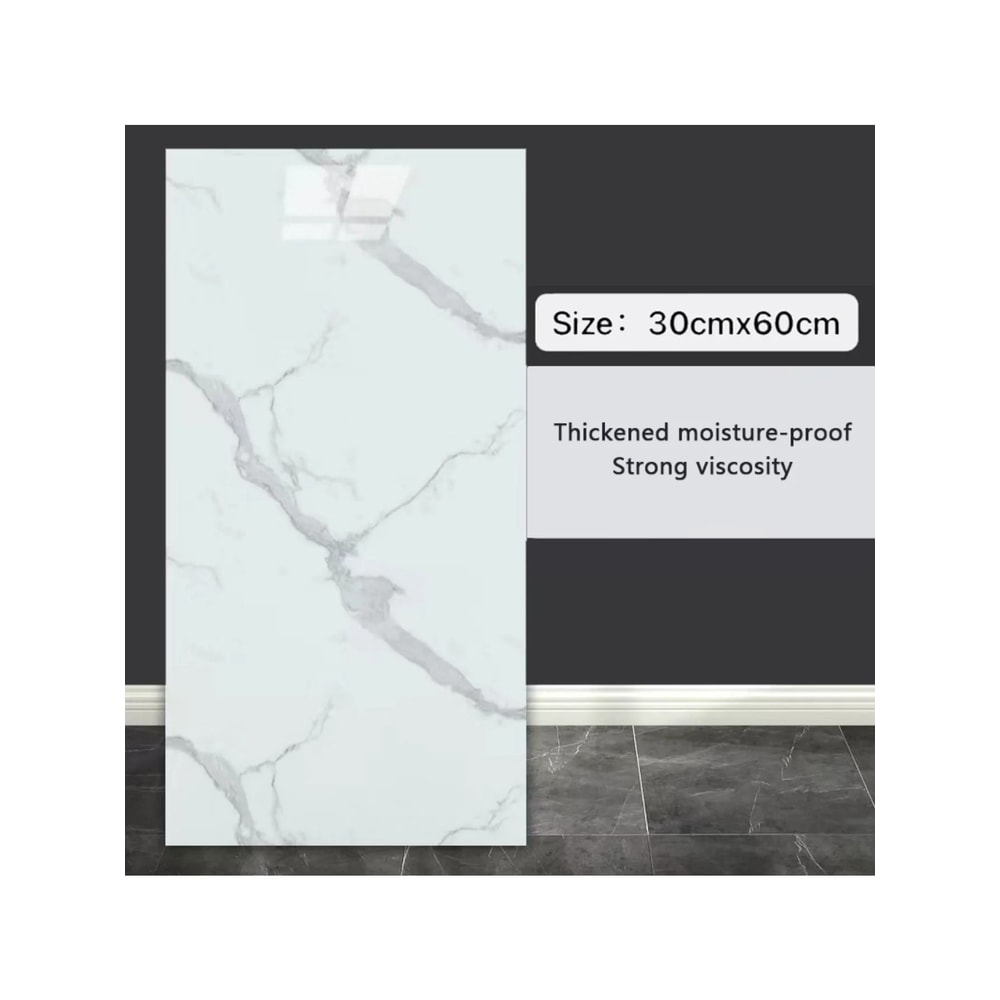 Self Adhesive Marble Tile Stickers 10pcs Waterproof Peel And Stick Wall And Floor Tiles For Kitchen 13