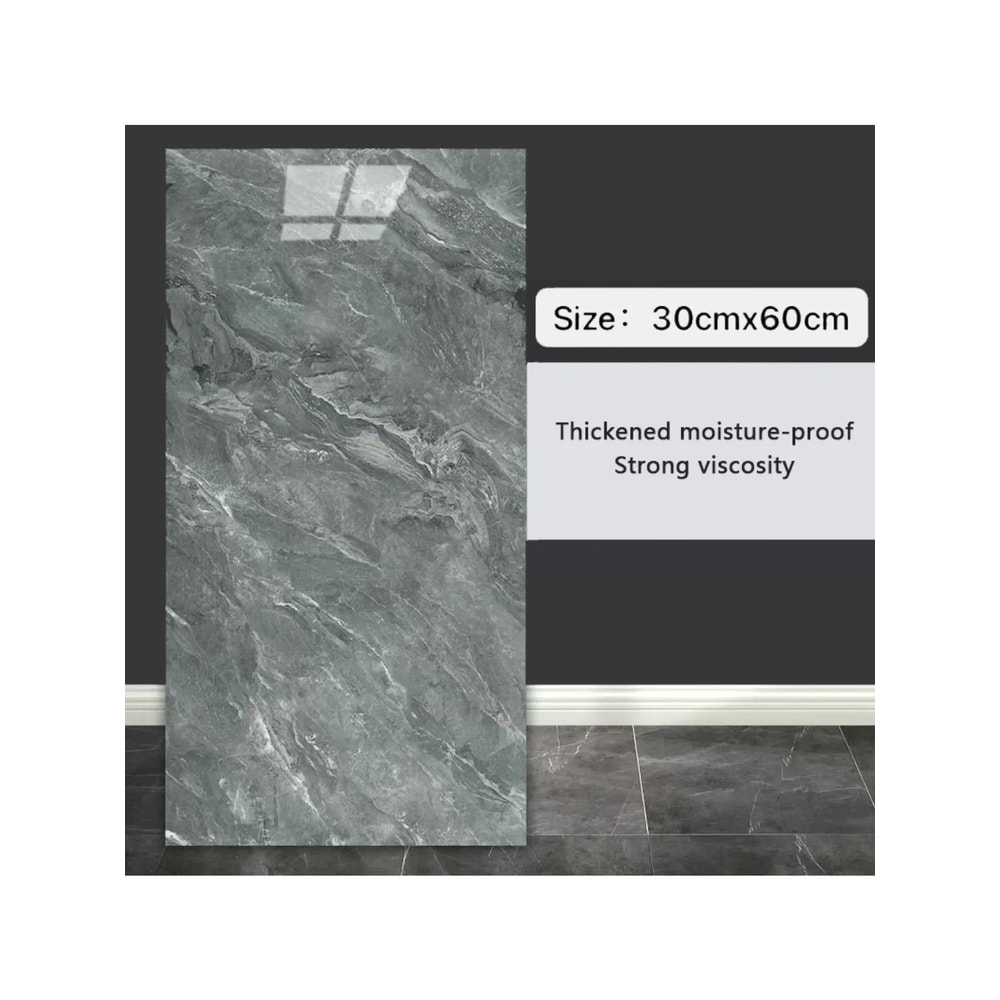 Self Adhesive Marble Tile Stickers 10pcs Waterproof Peel And Stick Wall And Floor Tiles For Kitchen 6