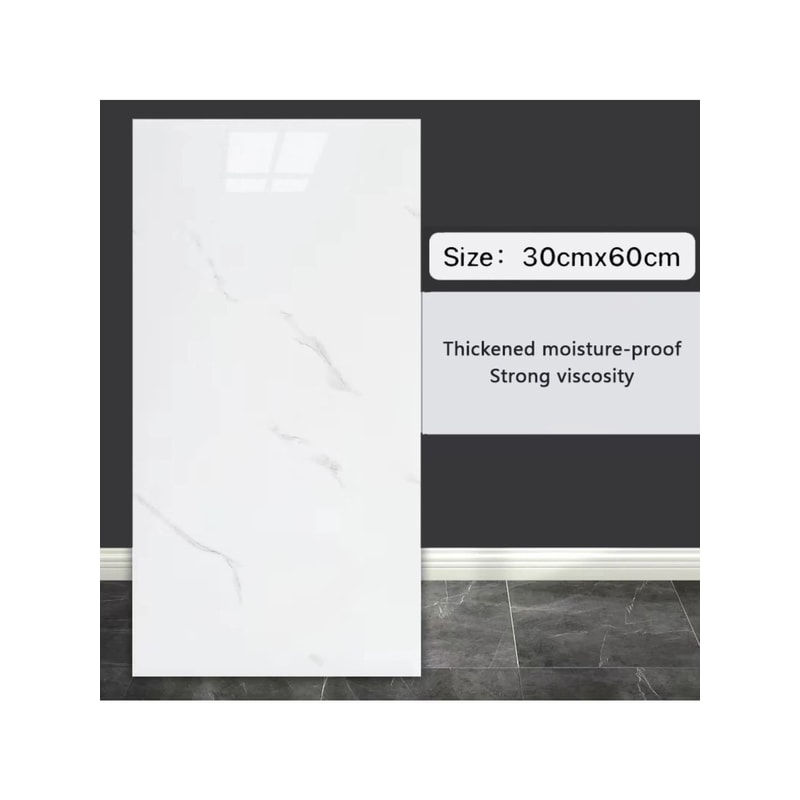 Self Adhesive Marble Tile Stickers 10pcs Waterproof Peel And Stick Wall And Floor Tiles For Kitchen 7
