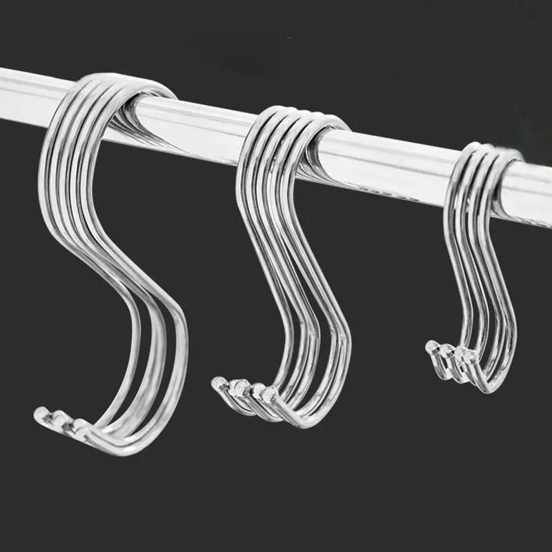 Stainless Steel S Hooks For Kitchen Butcher Shop And Home Organization 1