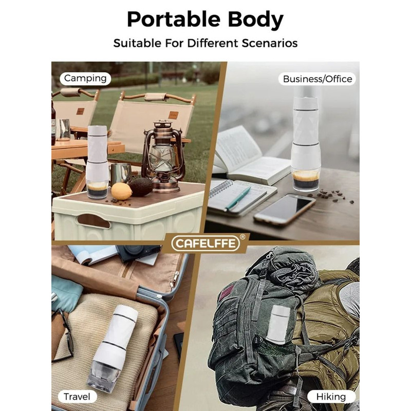 3 In 1 Portable Coffee Machine Manual Espresso Maker For Travel And Home Use 6