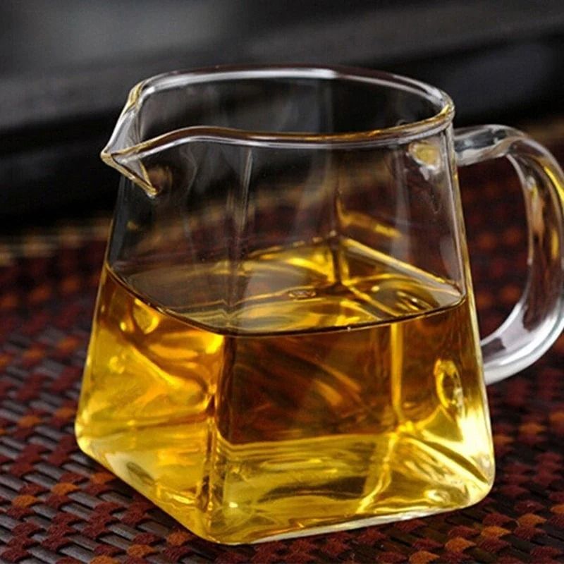 Heat Resistant Glass Teapot With Stainless Steel Infuser Clear Square Tea Kettle For Loose Leaf Te 4