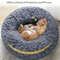Round Plush Pet Bed Super Soft Warm Sleeping House For Cats And Dogs 2