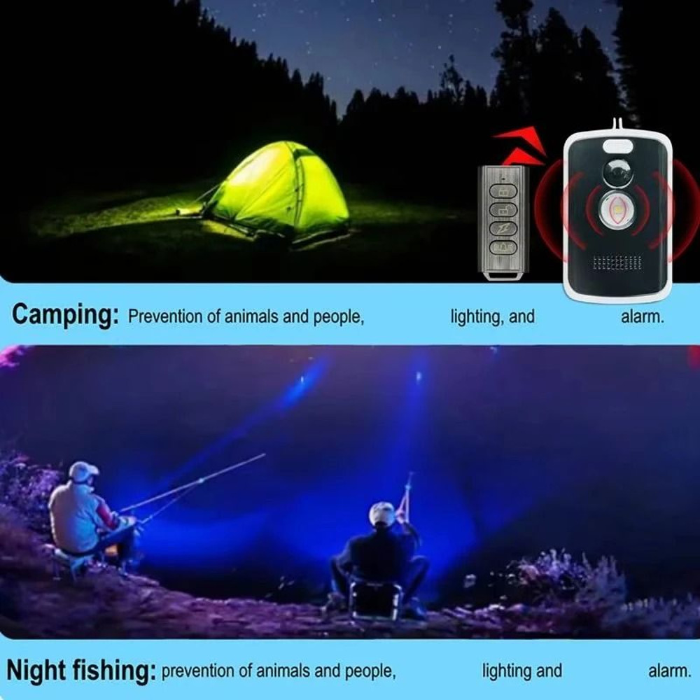 Wireless PIR Infrared Thermal Alarm With Remote Control 2