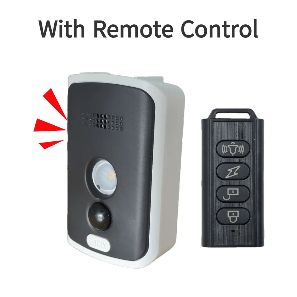 Wireless PIR Infrared Thermal Alarm With Remote Control 8