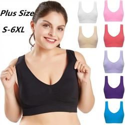 seamless padded sports bra for women running yoga workout gym fitness top