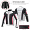Waterproof Motorcycle Jacket With EVA Protection And Removable Thermal Liner 3