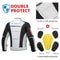 Waterproof Motorcycle Jacket With EVA Protection And Removable Thermal Liner 4