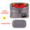Electric Heating Waist Massager Belt With Vibration And Hot Compress Therapy 11