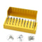 30 Piece Dental Diamond Burs Kit With Aluminum Holder For High Speed Handpiece 0