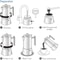 Stainless Steel Stovetop Espresso Maker For Rich Italian Coffee 4