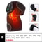 Electric Heated Knee Massager Pad With Vibration And Hot Compress Therapy 8