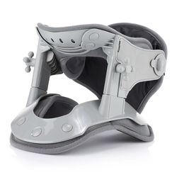 heating neck stretch collar with cervical traction and adjustable hot compression