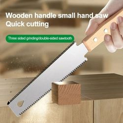 japanese style hand saw with wooden handle for precision woodworking
