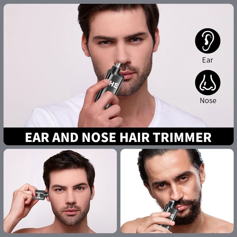 Rechargeable Electric Nose Hair Trimmer For Men Women 5