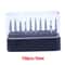 Dental Diamond Bur Kit With Storage Box For High Speed Handpiece 15