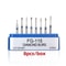 Dental Diamond Bur Kit With Storage Box For High Speed Handpiece 7