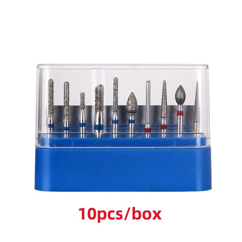 Dental Diamond Bur Kit With Storage Box For High Speed Handpiece 20