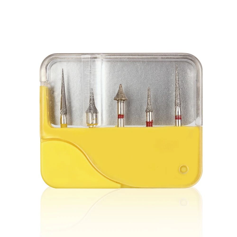 Dental Diamond Bur Kit With Storage Box For High Speed Handpiece 24